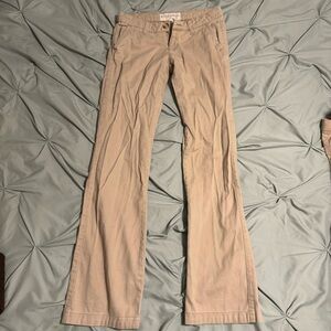 Aeropostale Tan Boot Cut Pants
